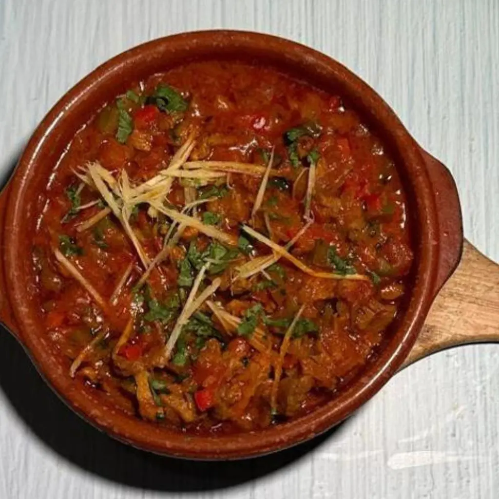 Meat Maqloqal with Cheese Casserole